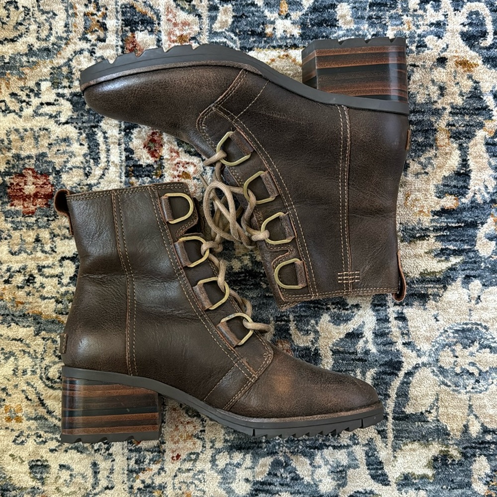 Sorel Brown Lace Boot